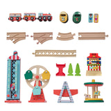 Teamson Kids Mesa de Juego en Madera con 6 Mini Juegos, Caja de Almacenamiento incluida y Espacio para Juego Creativo sin Pantallas