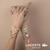 Lacoste Pulsera de Cadena para Mujer Colección DEVA en Oro Amarillo - 2040361