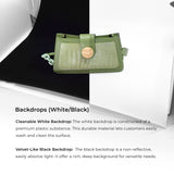 Foldio3 (Caja de luz de Estudio de Toma de fotografías Plegable portátil Todo en uno de 25 "con Kit de iluminación LED) de ORANGEMONKIE…
