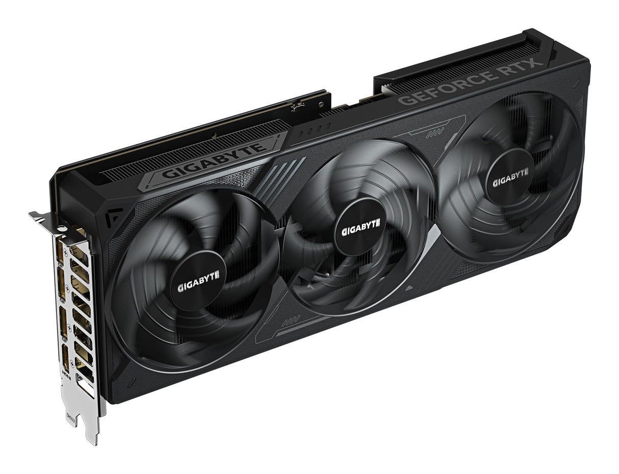 Gigabyte GeForce RTX 5080 WINDFORCE SFF 16G Tarjeta Gráfica - 16GB GDDR7, 256 bits, PCI-E 5.0, 2617MHz Core Clock, 3 x DisplayPort, 1 x HDMI, GV-N5080WF3-16GD