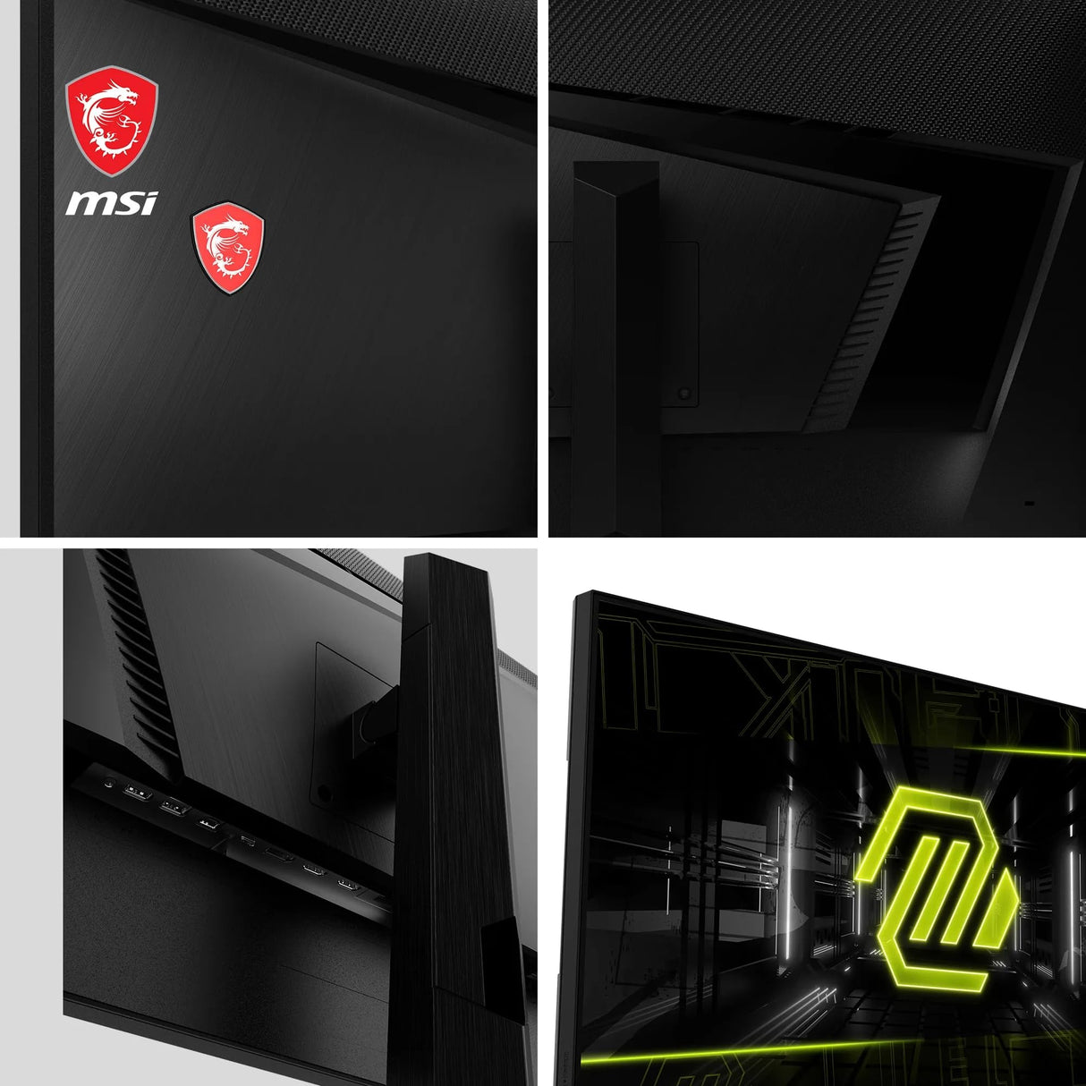MSI mag 322UPF Monitor UHD Gaming 32", Panel IPS rápido 3840x2160, GtG 160 Hz/1 ms, sRGB 125,7%, diseño sin Marcos, DisplayHDR 400, DP 1.4a, USB Type-C (DP alt., c/DP de 90 W), HDMI