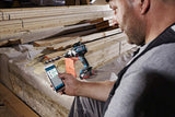 Bosch Professional 18V System GSB 18V-110 C - Taladro Percutor a Batería (110 Nm, 2100 rpm, Módulo Connectivity, 2 Baterías: 5.0 Ah y 3.0 Ah, en L-BOXX) - Amazon Exclusive