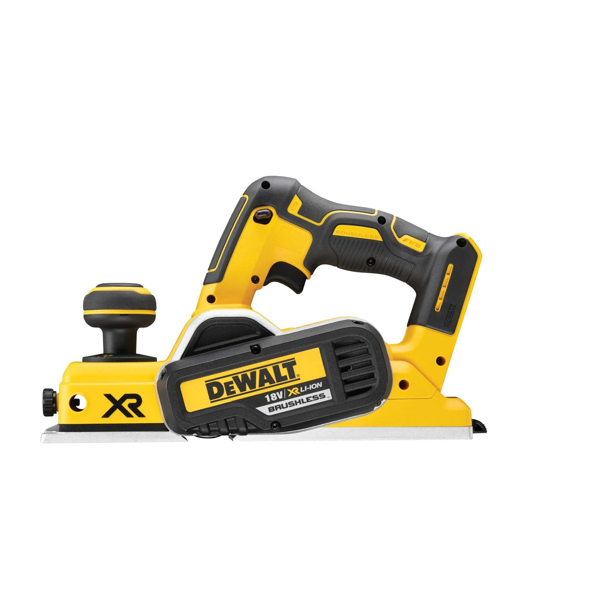 DEWALT DCP580 N-XJ - Cepillo XR 18V sin escobillas, Para Madera, Cambio Rápido de Hoja, Profundidad de Corte 2,0mm, Maletín TSTAK - Sin Batería ni Cargador