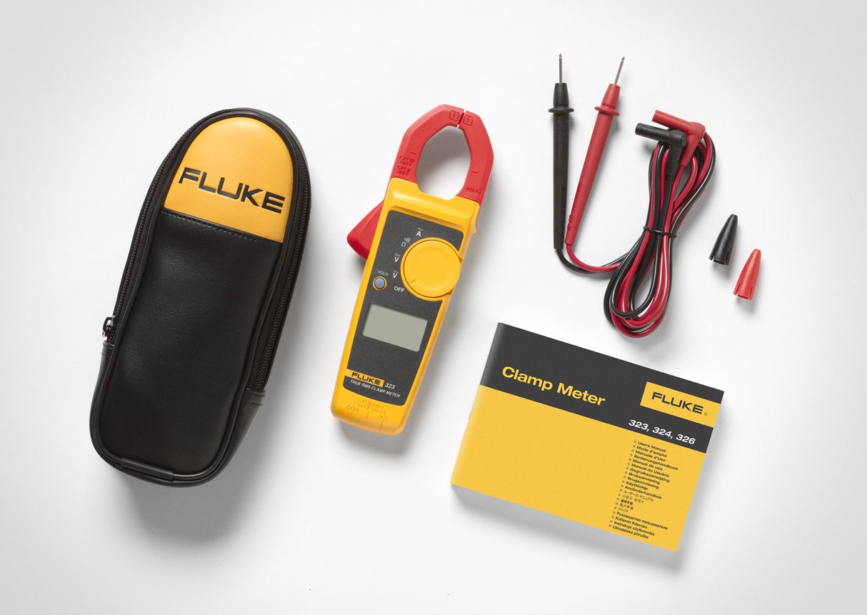 Pinza amperimétrica de verdadero valor eficaz Fluke 323 (TRMS)