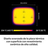 Cricut EasyPress 3 | Placa térmica de 30 cm x 25 cm | Prensa térmica para sudaderas, mantas, banderines y mucho más | Uso con vinilo termoadhesivo (HTV), Infusible Ink y productos de sublimación
