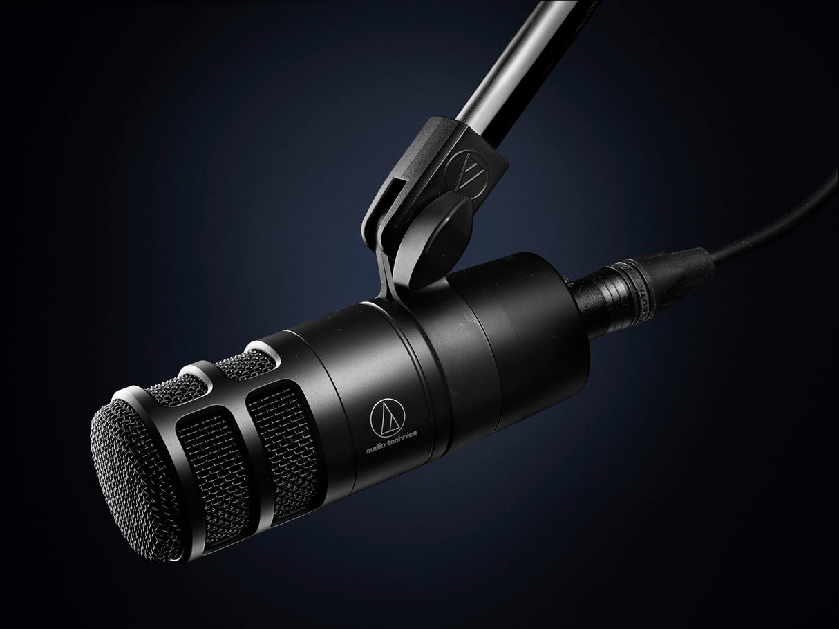 Audio-Technica 2040 Micrófono Dinámico Hipercardioide Para Podcast Negro