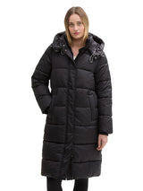 TOM TAILOR 1042917 Chaqueta, 14482-deep Black, M Mujeres