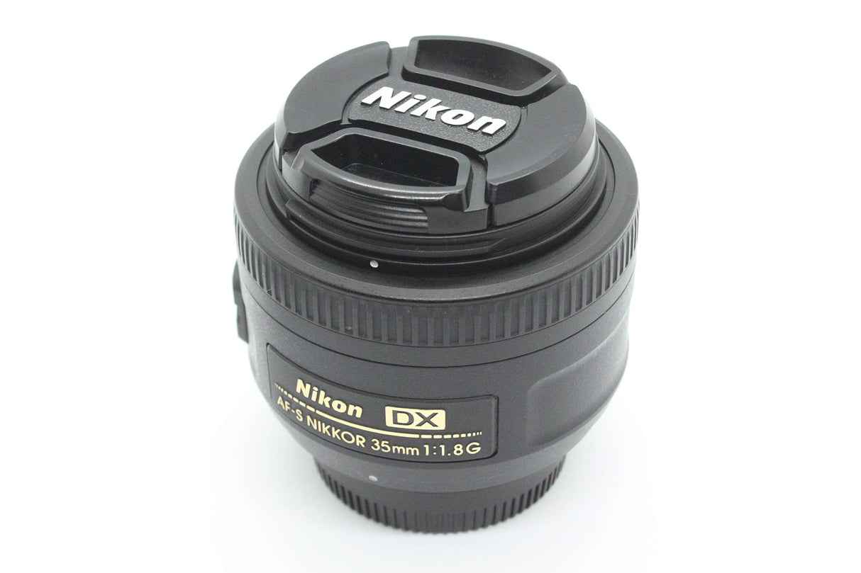 Nikon AF-S Nikkor - Objetivo con Montura para Nikon (35 mm, f/1.8, DX), Color Negro
