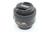 Nikon AF-S Nikkor - Objetivo con Montura para Nikon (35 mm, f/1.8, DX), Color Negro