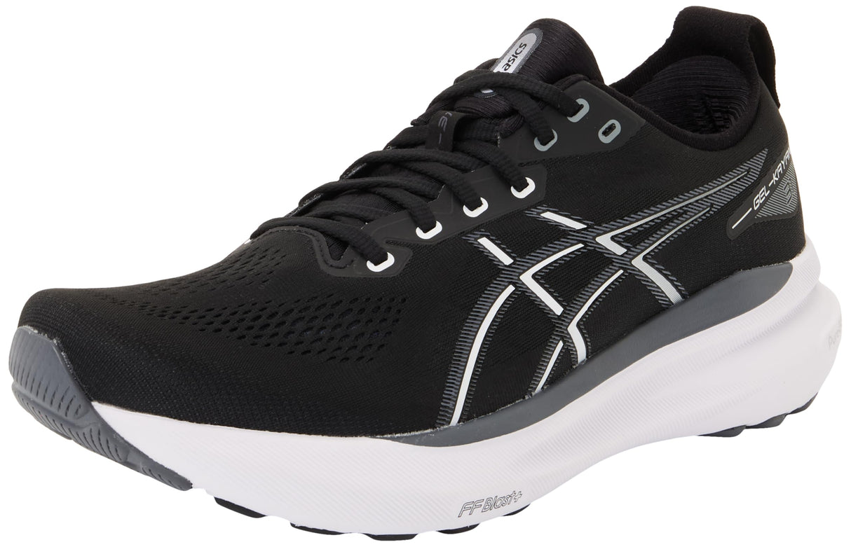 ASICS Gel-Kayano 31, Sneaker Hombre, Black/White, 45 EU