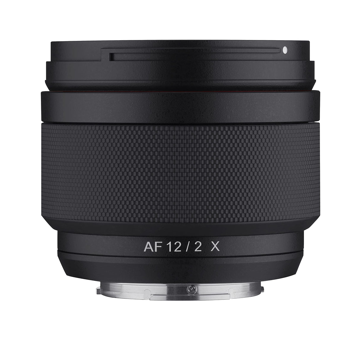 Samyang AF 12mm f/2.0 Auto Focus APS-C Lente compacta Ultra Gran Angular para Fujifilm X (SYIO12AF-FX), Negro