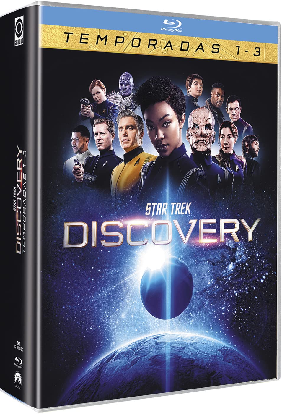 Star Trek Discovery (Temporadas 1-3) - BD [Blu-ray]