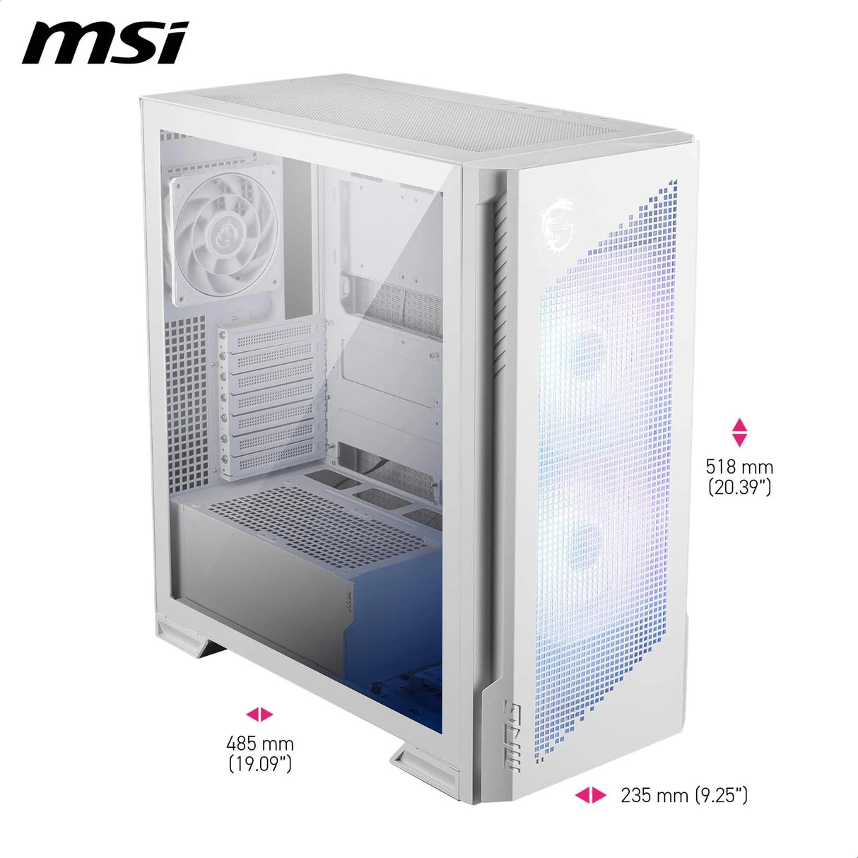 MSI MPG Velox 300R PZ White