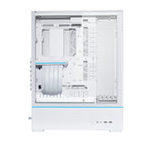 Lian Li Sup 01 Mid-Tower - Carcasa de policarbonato de Aluminio, Color Blanco