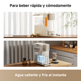 Dreame C10 Dispensador de Agua Caliente y Fría Instantáneo para Encimera, Agua Purificada, Temperatura y Volumen Ajustables, Sin Instalación, Esterilización UV, Filtración Multicapa, 2,7L
