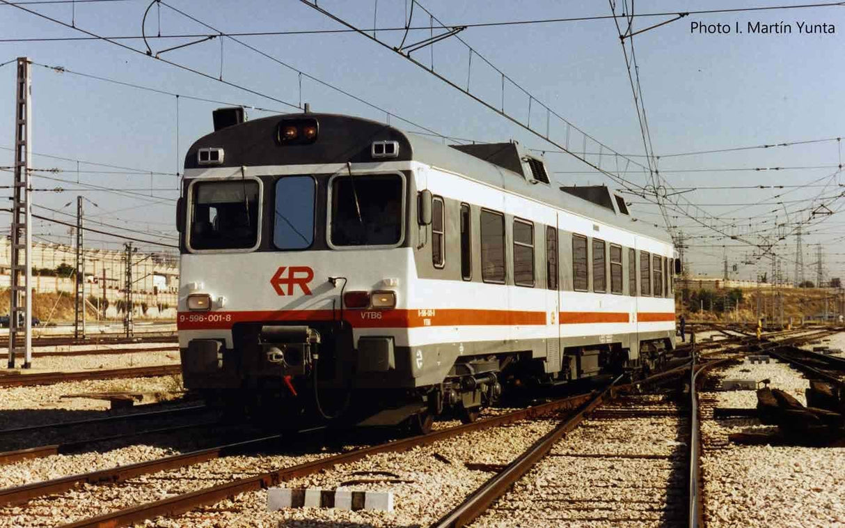 Electrotren, RENFE, automotor diésel Clase 596 "regionales R1, 9-596-003-4, época V, Color (HE2500B)