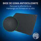 Razer Atlas - Alfombrilla de ratón de Cristal (Cristal Templado Premium, Resistente a la Suciedad y los arañazos, Movimientos del ratón más silenciosos, Base de Goma Antideslizante) Negro