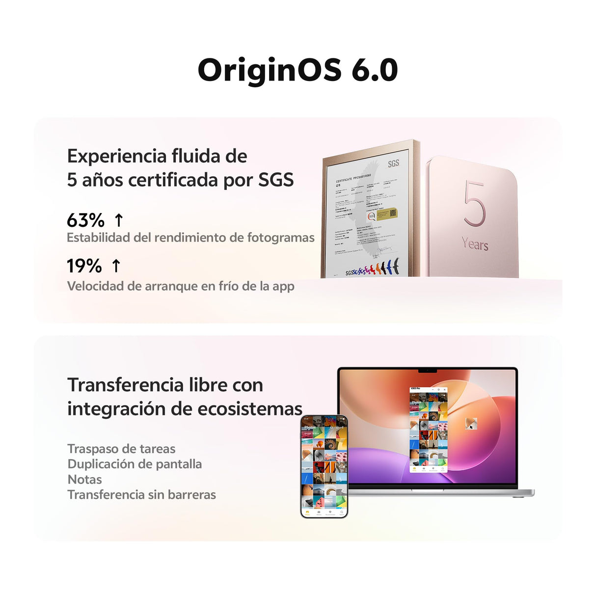 Vivo X300 5G Móvil, Cámara 200MP ZEISS, 16GB + 512GB, Pantalla 6,31" AMOLED, MediaTek Dimensity 9500, Smartphone Android 16 con 4 Años de Garantía