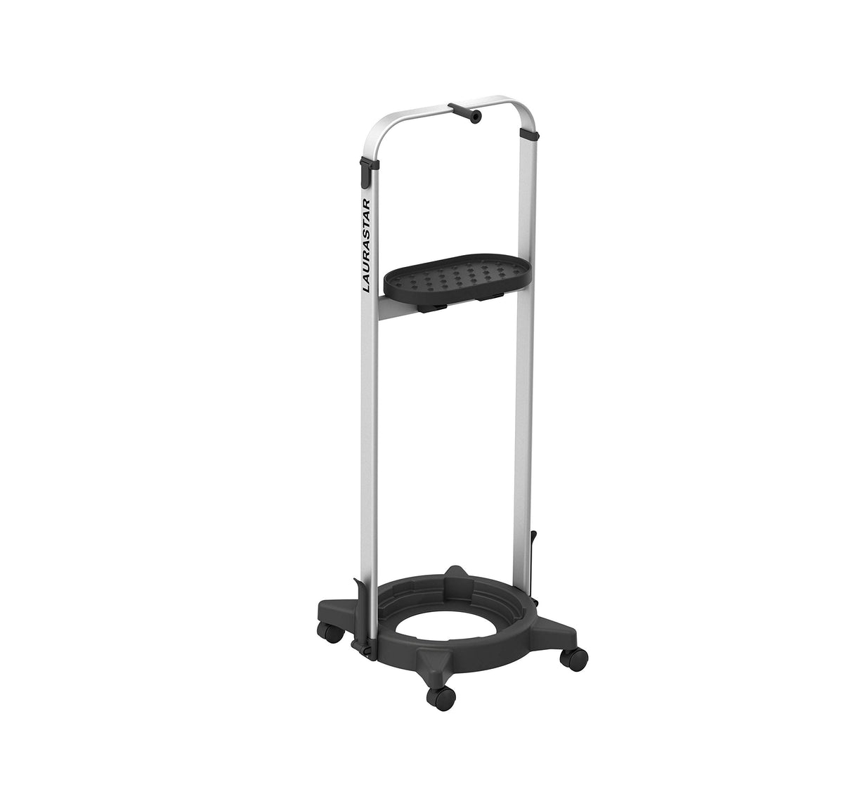 Laurastar Carrito de vapor, 40 x 10,5 x 105 cm, accesorio inteligente para vaporizar, estabilidad óptima, altura ajustable, ruedas integradas, plegable, apto para Laurastar Lift/Lift Plus/Lift