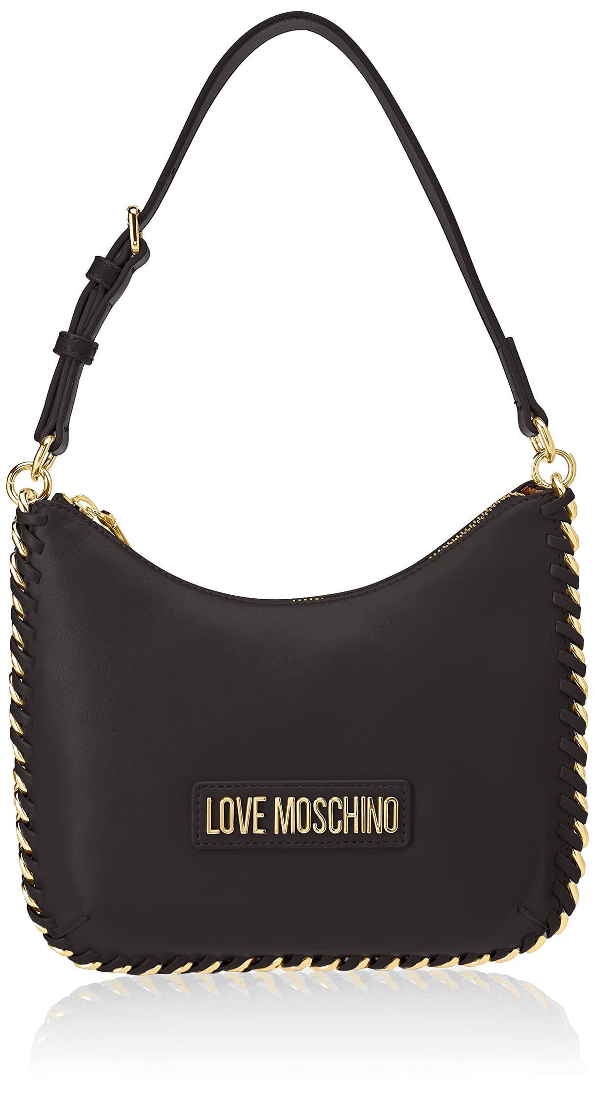 Love Moschino JC4243PP0GKQ0, Bandolera Mujer, Negro, Talla única
