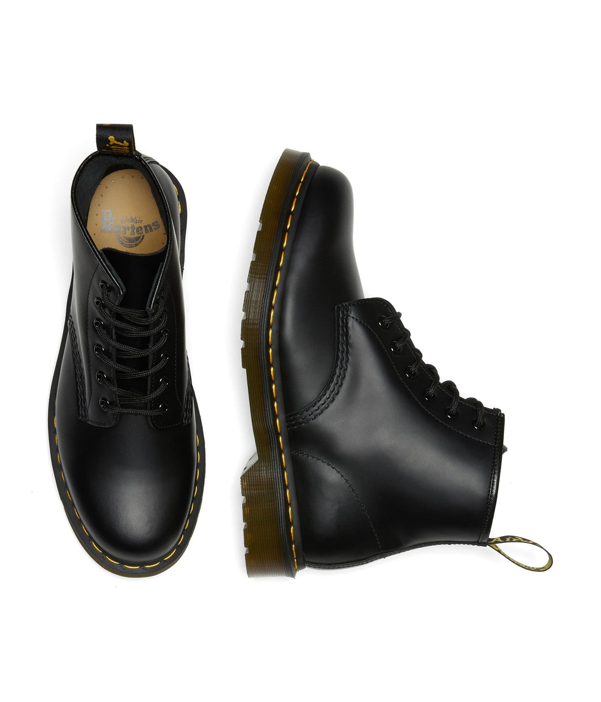 Dr. Martens DM26230001_43, Botas bovver Unisex Adulto, Black, EU