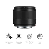 Panasonic Lente Lumix 25 mm F1.7 | H-H025E-K Prime, negro - Compatible con montura Micro 4/3 Panasonic y Olympus
