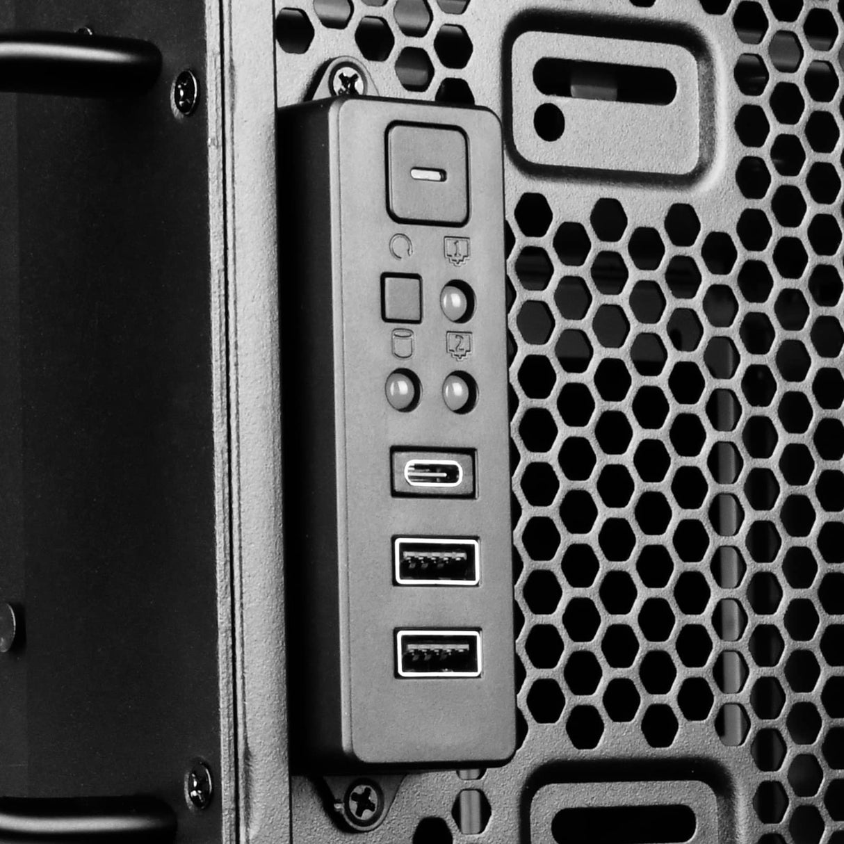 Silverstone SST-RM44 - Chasis Servidor con Montura en Rack 4U y compatibilidad Mejorada para refrigeración líquida