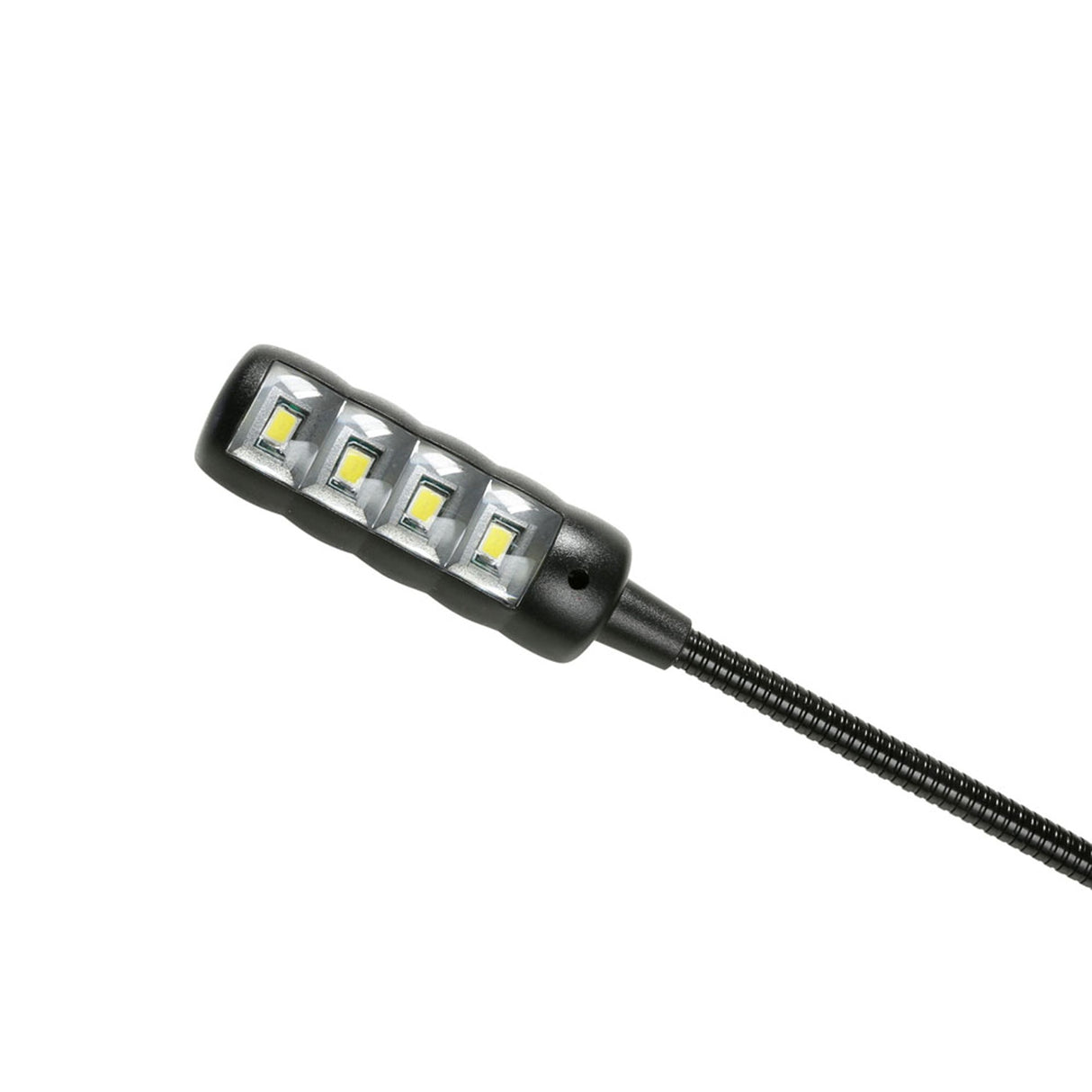 Adam Hall 19" Parts 87463 ULTRA - Panel de iluminación LED COB blanco frío para rack con dos lámparas flexo