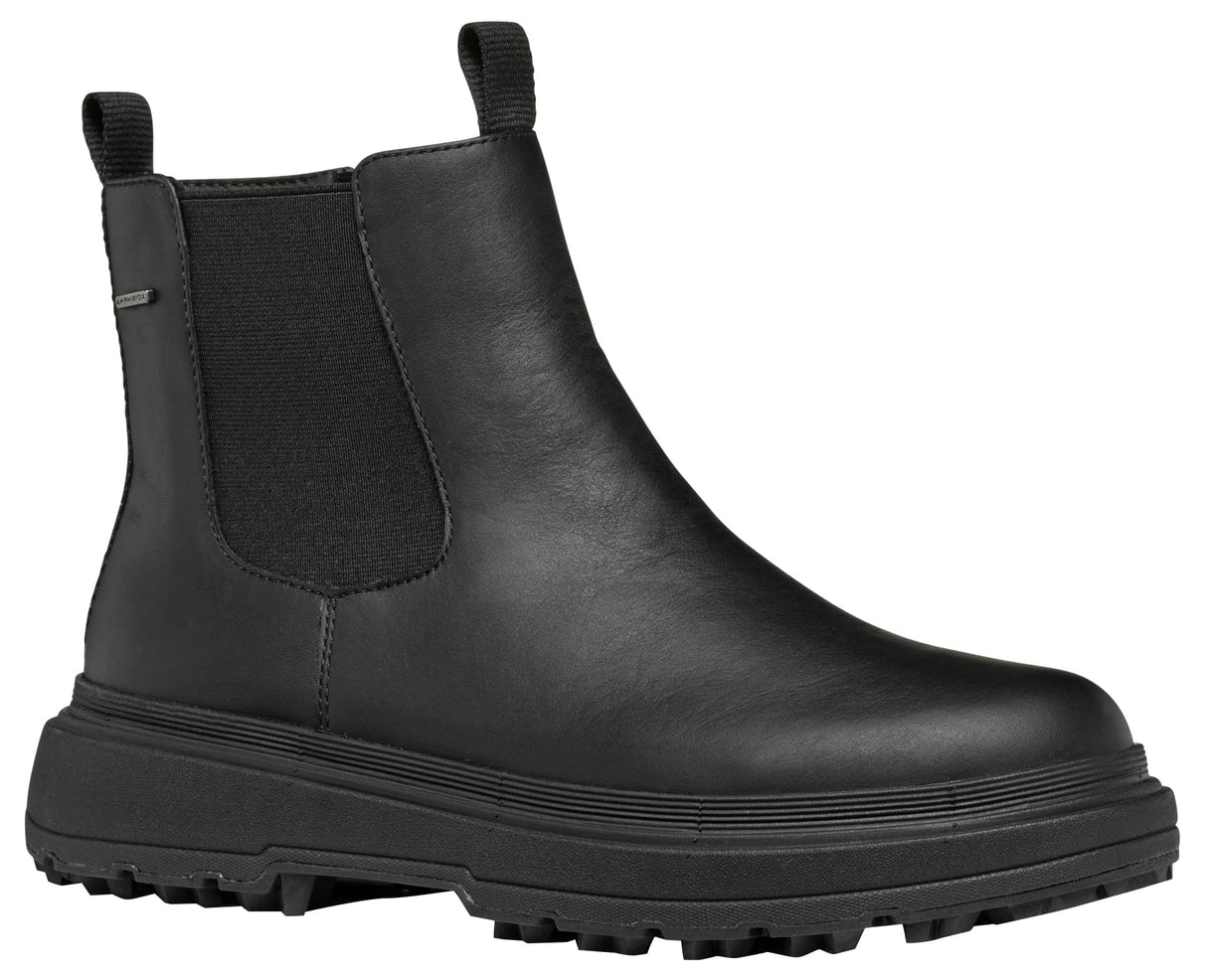 Geox D Lamidie + Grip ABX, Bota de Tobillo Mujer, Black, 37 EU