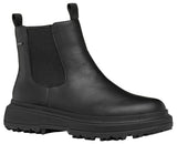 Geox D Lamidie + Grip ABX, Bota de Tobillo Mujer, Black, 37 EU
