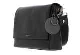 Mandarina Duck - Bolso bandolera negro (negro) Mellow Leather P10fzt39 30 x 24,5 x 8,5 cm (largo x alto x ancho)
