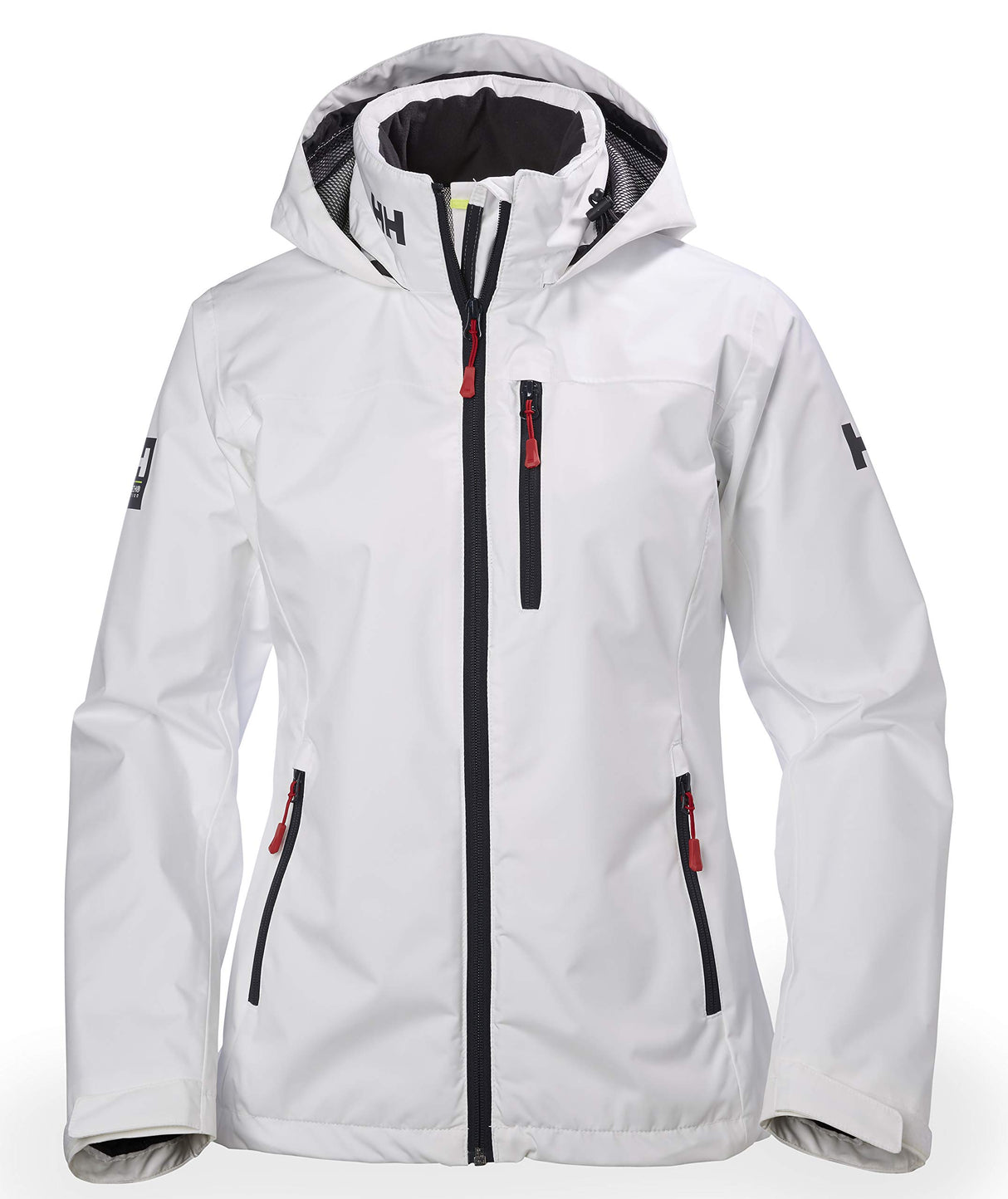 Helly Hansen W Crew Hooded Midlayer Jacket Chaqueta, Blanco, L Mujer