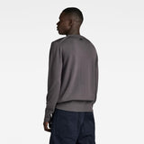 G-Star Para Hombre Jersey Premium Core Knitted, Gris (rabbit D21931-B692-G077), M