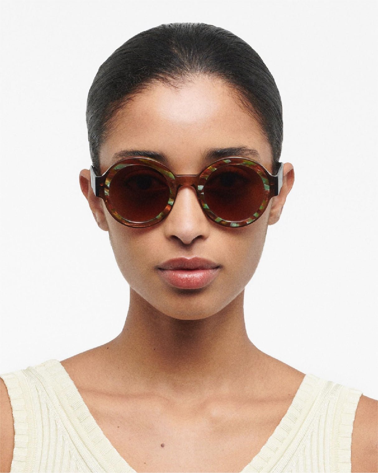 GIGI STUDIOS Laura Sunglasses, Brown, 48mm, 40mm para Mujer