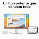BenQ MA270S 27" 5K 5120x2880 Monitor Nano Gloss para Creadores Mac, Thunderbolt 4 96W/15W, Color Mac, Daisy Chain, KVM, Control de Brillo y Volumen, Ajuste de Altura e inclinación, Gama P3