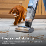 BISSELL CrossWave EdgeFind, aspirador de mano en seco y húmedo, limpieza potente de suciedad de mascotas, aspiradora en húmedo con tecnología ZeroGap, aspiradora para fregar, multisuperficie, 4159N
