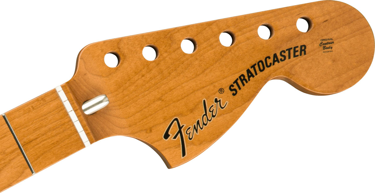 Fender Roasted Maple Vintera® Stratocaster® - Cuello de los años 70, 21 trastes grandes medianos de 9,5 pulgadas, forma de C