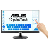 ASUS VT229H Monitor Táctil de 21" | 60 Hz, FHD (1920x1080), IPS, Ángulos de visión de 178°, Sin Marco, No Webcam, No Ajustable en Altura, Luz Azul de Baja Intensidad, HDMI, dureza 7H, Negro