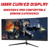 Itek Monitor GGC - 30" Curved R1800, WFHD 2560x1080 UltraWiide, VA, 200Hz, 21:9, 1ms MPRT, 3xHDMI, DP, Audio, HDR Ready, Adapt Sync, Negro