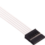 Corsair - Kit Pro (Cables de alimentación interna, Male connector/Male connector, Derecho, Derecho) Blanco