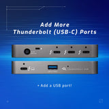 OWC - Hub Thunderbolt - Hub Thunderbolt 4 con 5 Puertos para Mac y Windows