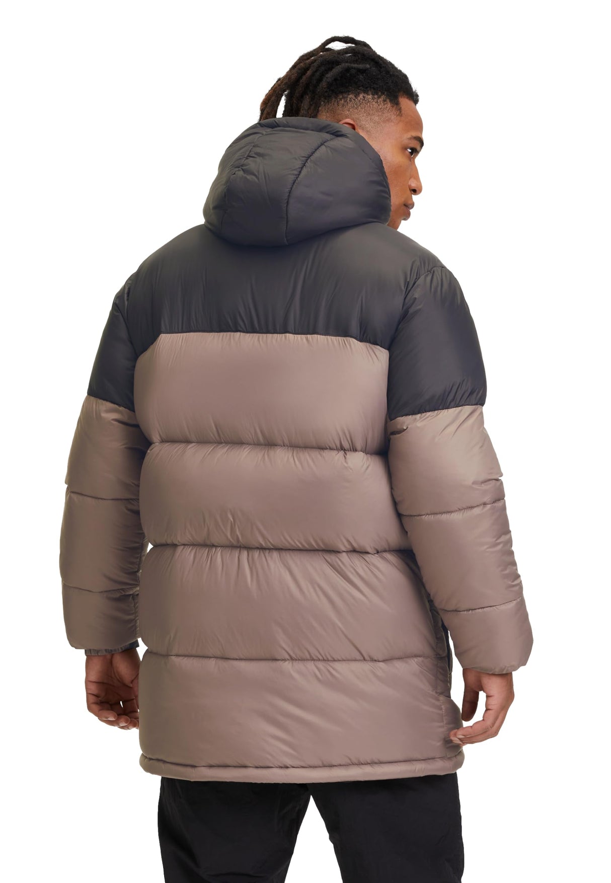 FILA Lichtenau Heavy Puff Parka Acolchado, marrón, S Hombres