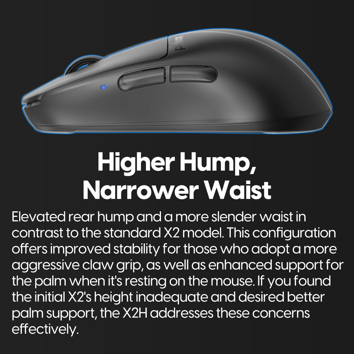 Pulsar Gaming Gears X2H Mini (Negro)