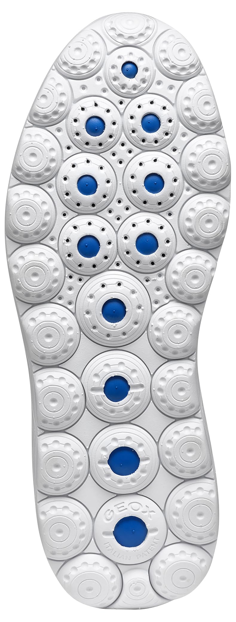 Geox U SPHERICA B, Zapatillas Hombre, White/Dk Navy, 43 EU