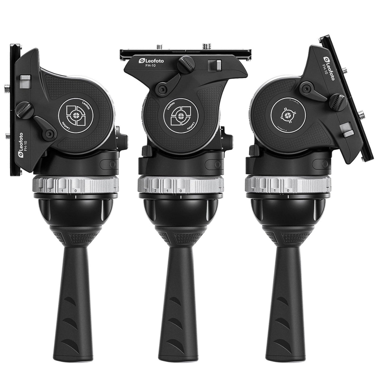 LEOFOTO Trípode de Carbono LVF-163C + FH-10 Kit de trípode de vídeo