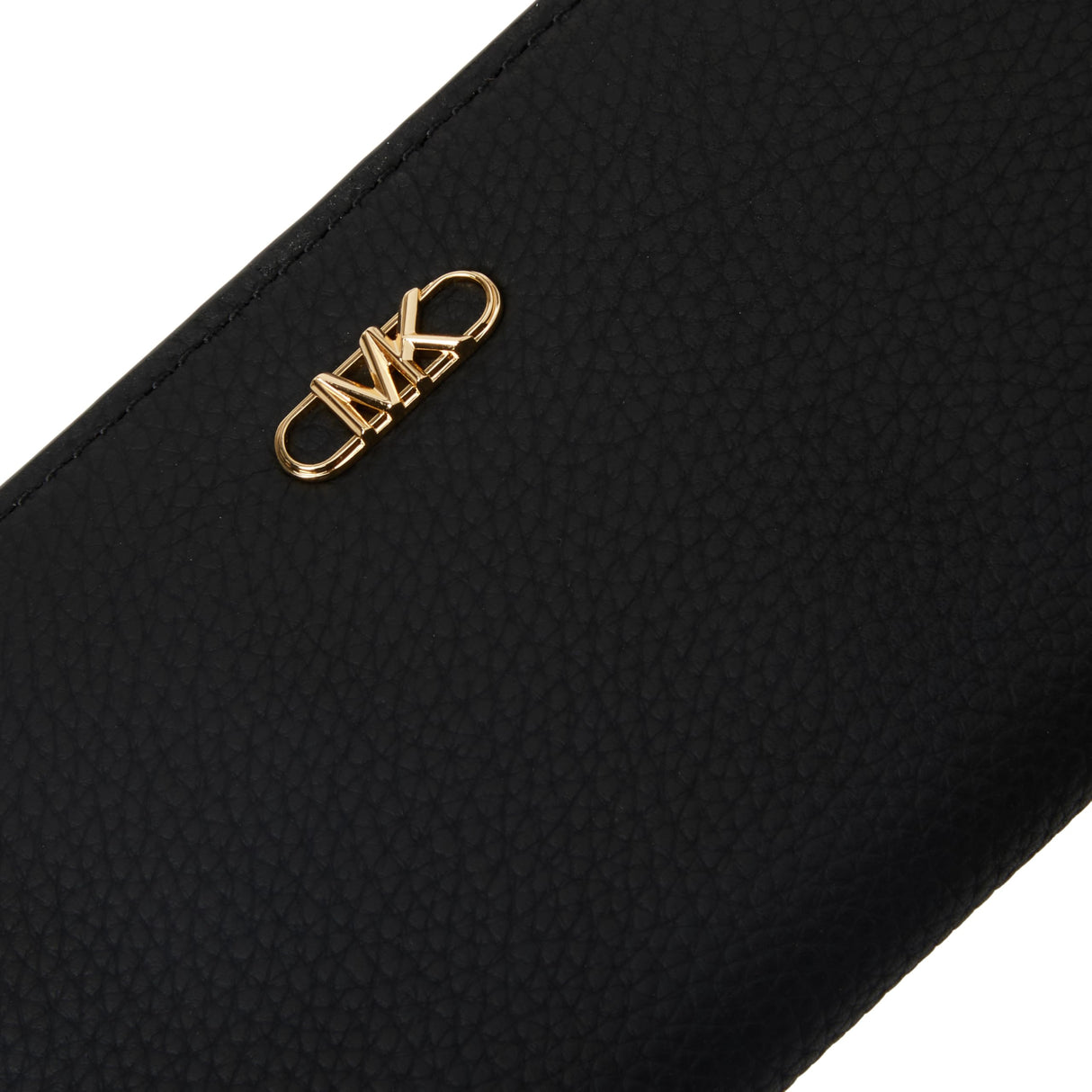 Michael Kors 32S5G8EF3L-001 LG SLIM SNAP WALLET Women BLACK Size One Size