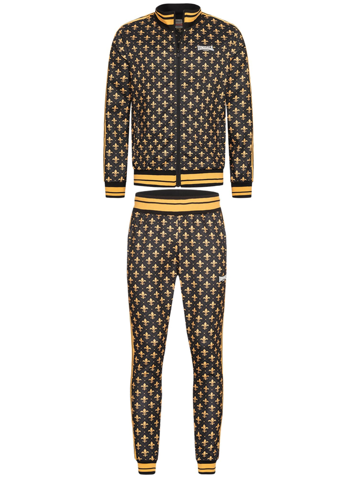 Lonsdale Boswall Chándal, Negro/Amarillo/Blanco, S Hombres