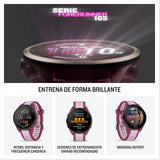 Garmin Forerunner 165 Music, Reloj Inteligente para Correr con GPS, Pantalla Táctil AMOLED, Métricas Optimizadas, Planes de Entrenamiento, Pay, Autonomía de 11 Días, Lila