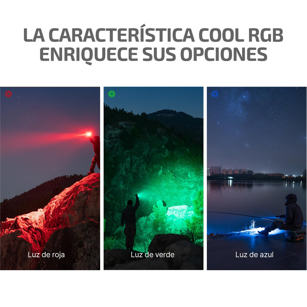 OLIGHT Marauder mini Linterna Táctica LED Linterna de Alta Potentcia Recargable 7000 Lúmenes 600 Metros 35.5 Horas Max. Linterna Práctica de Trabajo Exterior al Aire Libre(Azul Oscuro)