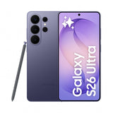 Samsung Galaxy S26 Ultra, 512GB, Smartphone con Galaxy AI, Cámara 200MP, 12GB RAM, Batería 5000mAh, Garantía del Fabricante 3 Años+1 Año Extra, Color Violeta Cobalto (Versión Española)